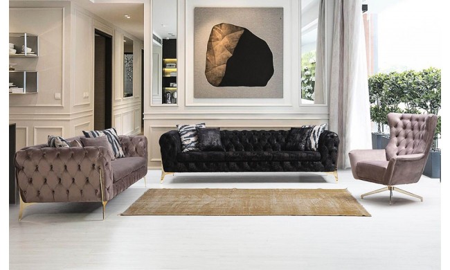 İtalyan Luxury Sofa Set - 2