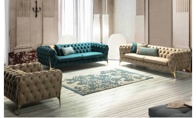 İtalyan Luxury Sofa Set - 2