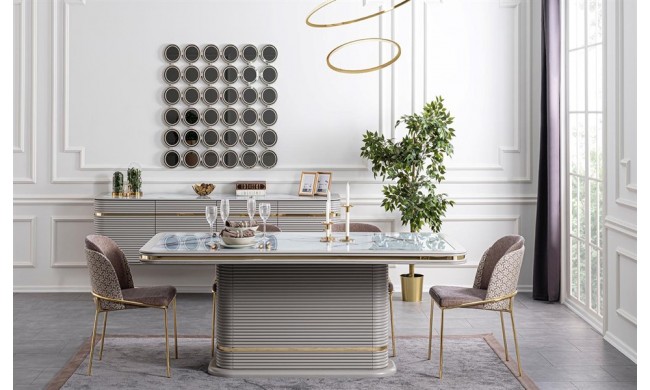 Angelia Luxury Dining Room Set