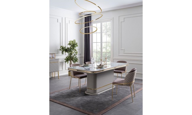 Angelia Luxury Dining Room Set