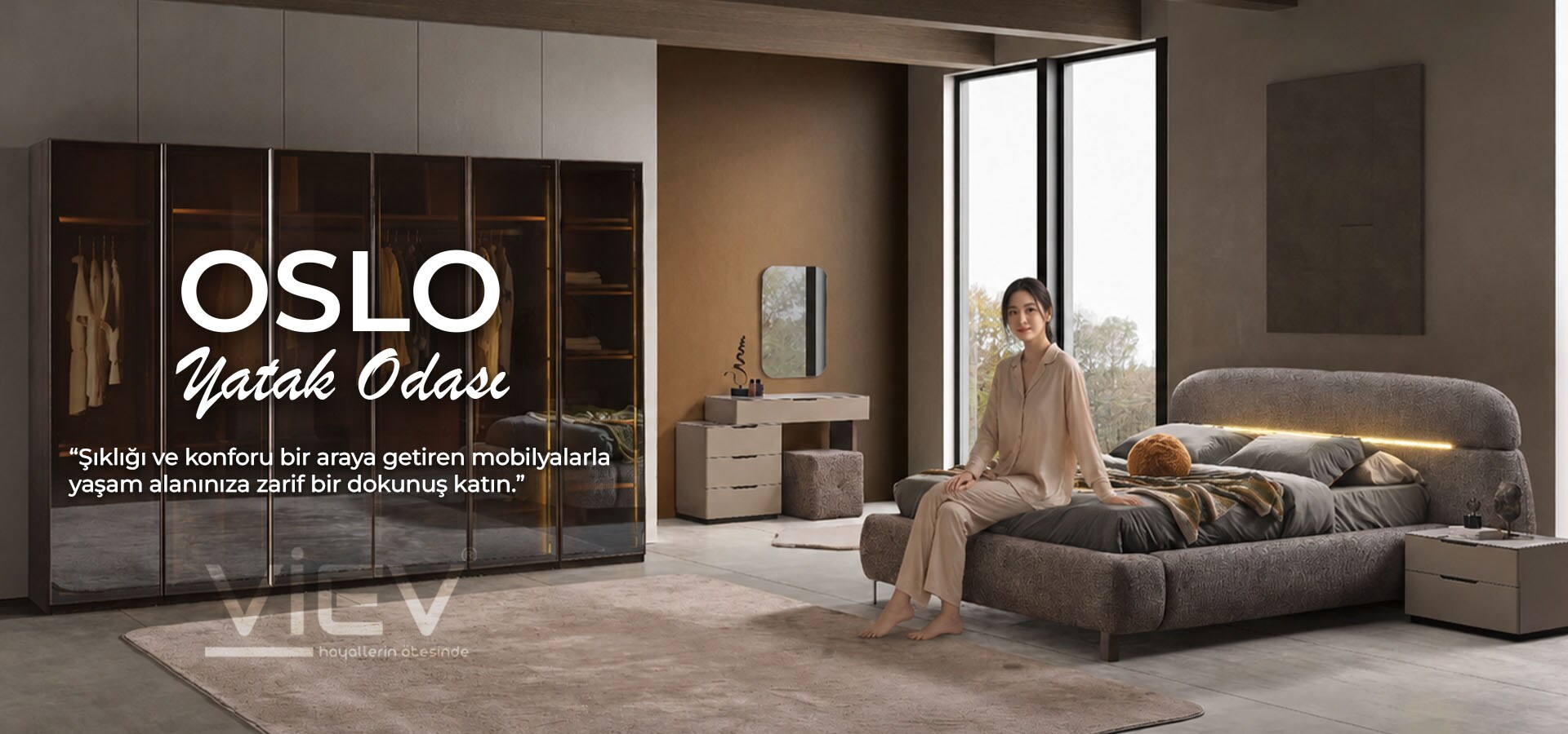 Oslo Yatak Odası — Viev Mobilya